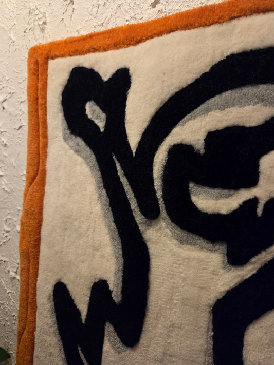 Streken – håndtuftet veggkunst